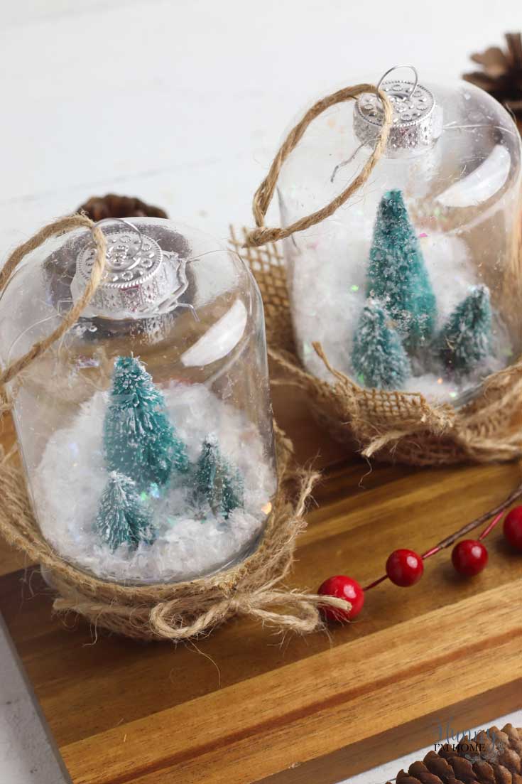 Enchanting Rustic Snow Globes with Winter Scenes Enchanting Rustic Snow Globes with Winter Scenes — Christmas Crafts for Adults