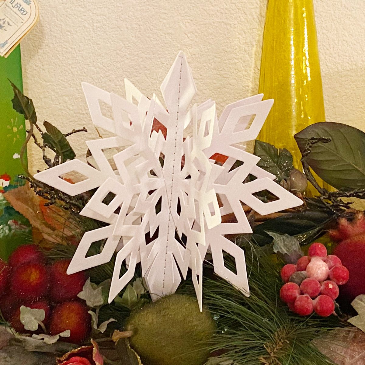 Intricate 3D Paper Snowflake Centerpiece — Paper Snowflakes