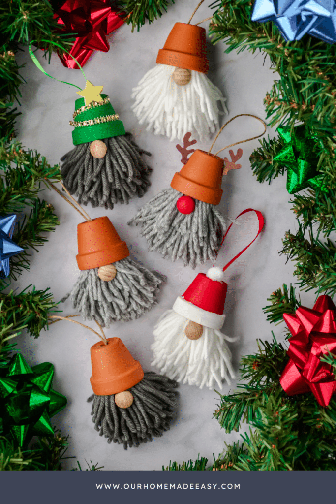 Rustic Gnome Ornaments from Terracotta Pots Rustic Gnome Ornaments from Terracotta Pots — DIY Christmas Ornaments