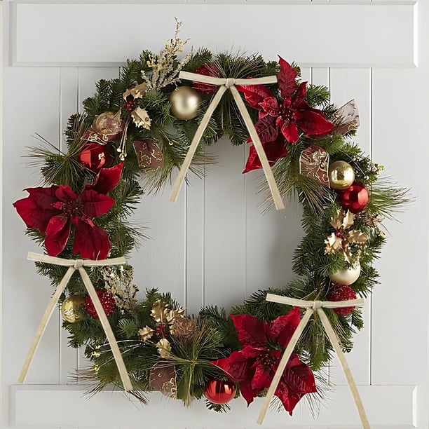 Burgundy Velvet Christmas Bows with Vintage Appeal Burgundy Velvet Christmas Bows with Vintage Appeal — Burgundy Christmas Decor