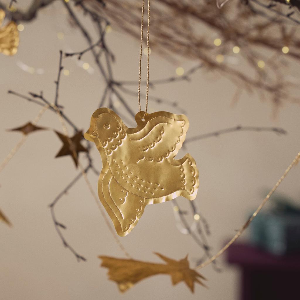 Visual Idea — Part Of A Festive Display — Handmade Christmas Ornaments