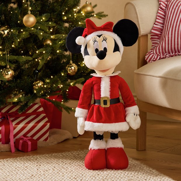 Minnie Mouse Santa Figure and Gift Display Minnie Mouse Santa Figure and Gift Display — Disney Christmas Tree
