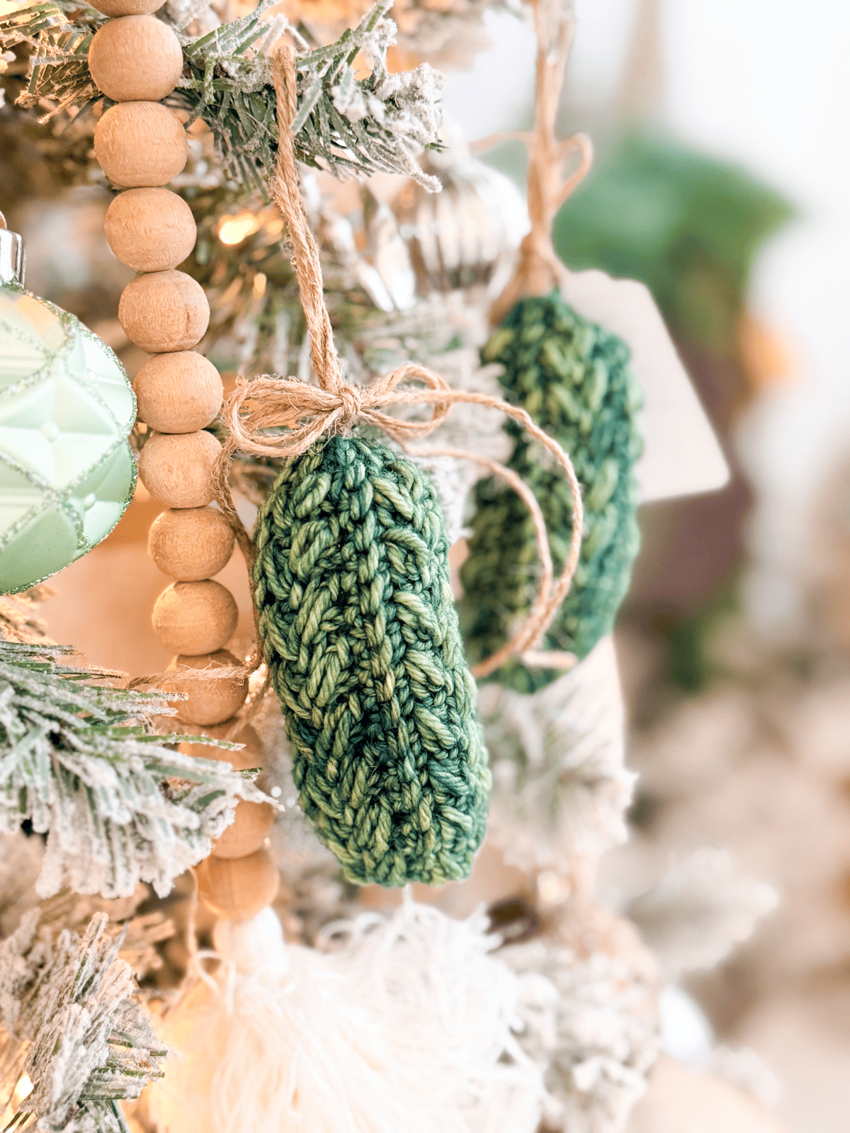 Christmas Tree Visual Idea — Handmade Christmas Ornaments