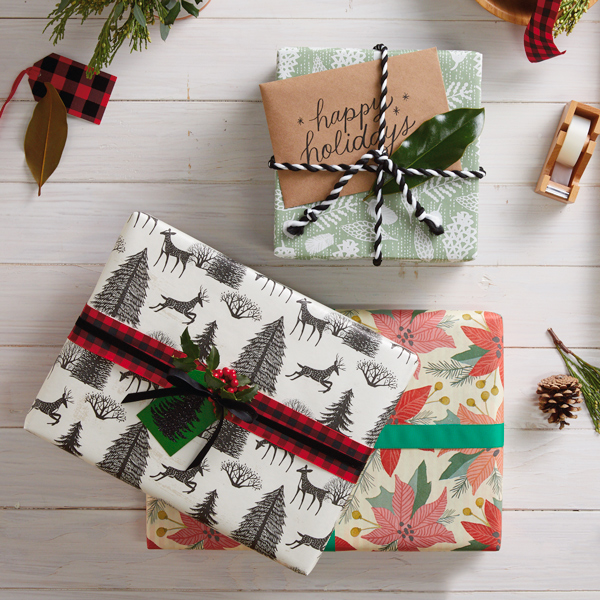 Modern Flat Lay: Pattern Focus Modern Flat Lay: Pattern Focus — Christmas Gift Wrapping