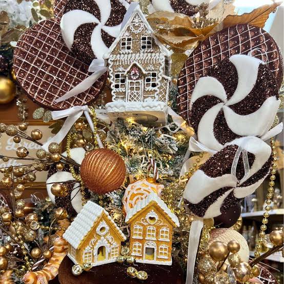 Gingerbread and Candy-Themed Ornaments for a Sweet Christmas Tree Gingerbread and Candy-Themed Ornaments for a Sweet Christmas Tree — Whimsical Christmas Decor