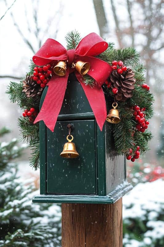 Christmas Ornaments Christmas Mailbox Decor 28 Christmas Mailbox Decorations To Delight Your Neighbors
