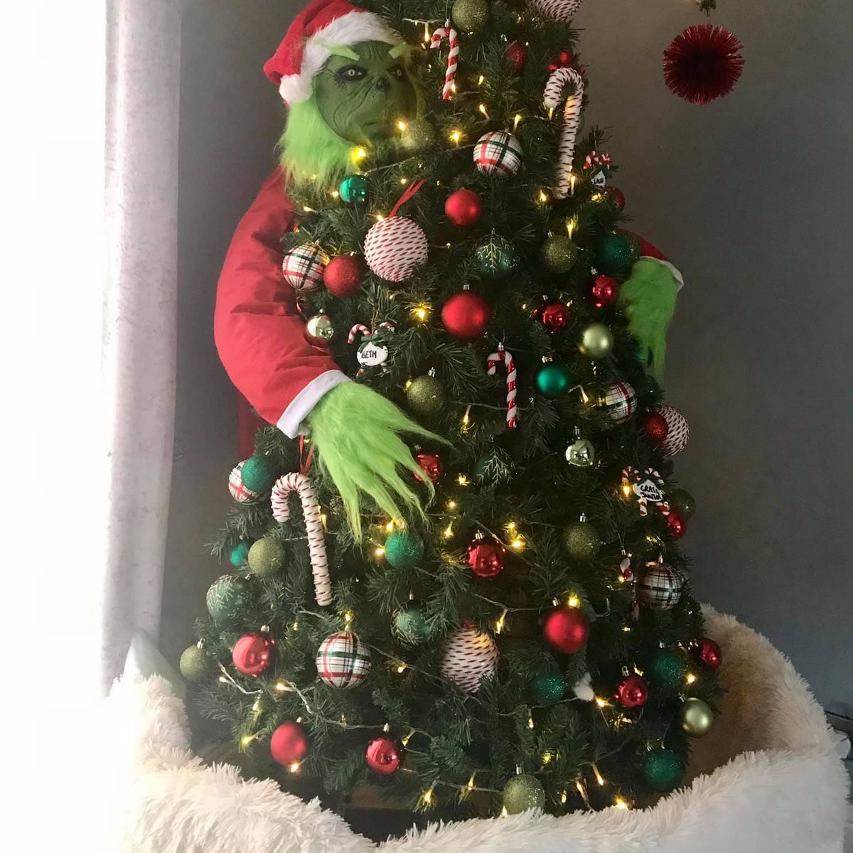 Unknown Visual Idea Unknown Visual Idea — Grinch Christmas Tree