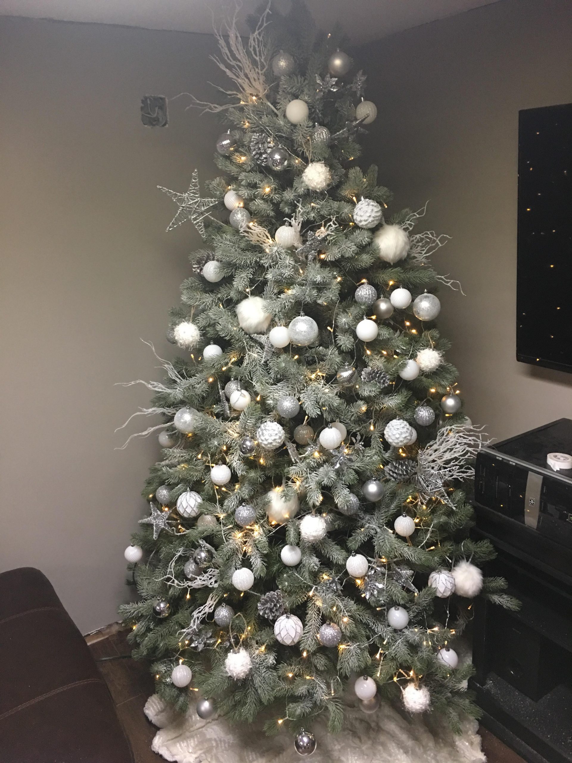 Medium Room Shot Visual Idea Medium Room Shot Visual Idea — Winter Wonderland Christmas Tree