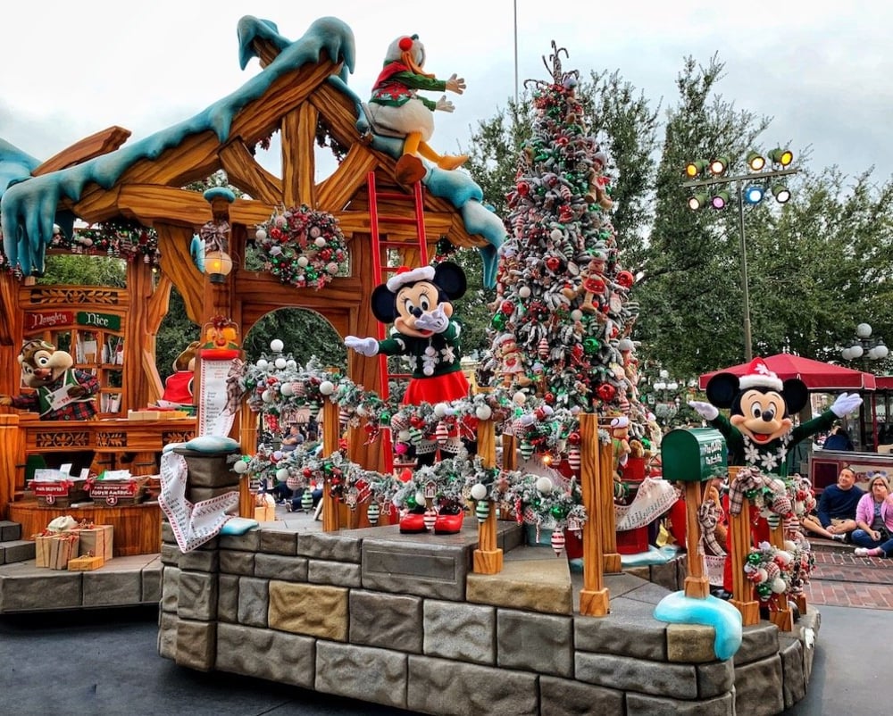 Disney Parade Float Christmas Tree Display Disney Parade Float Christmas Tree Display — Disney Christmas Tree