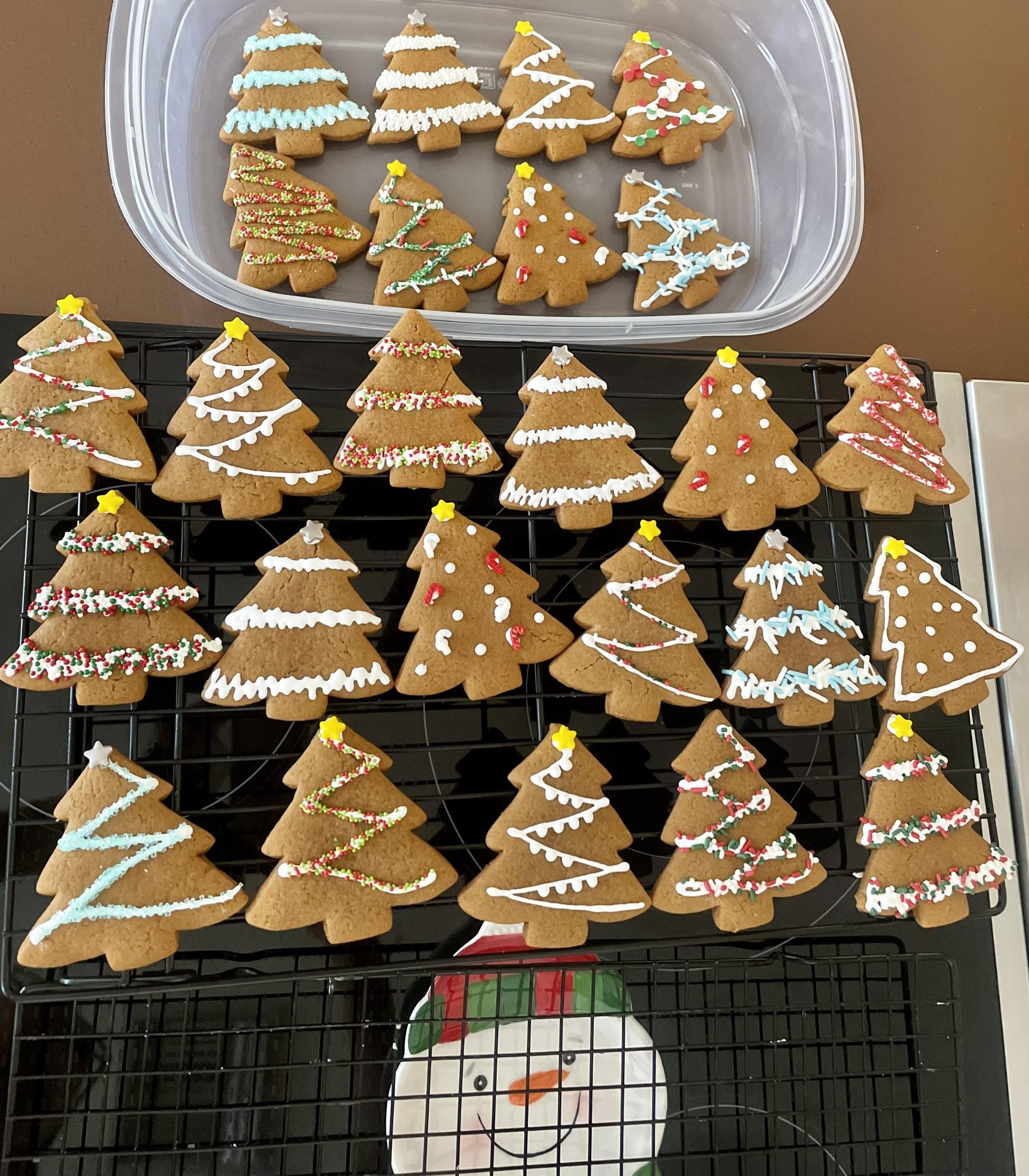 Abundant Gingerbread Cookies Shaped as Christmas Trees Abundant Gingerbread Cookies Shaped as Christmas Trees — Gingerbread Christmas Tree