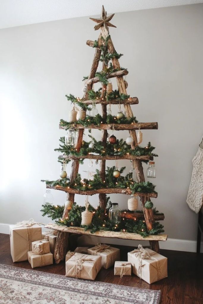 Eclectic Vignette Featuring a Dark Tree with Pink Lighting Eclectic Vignette Featuring a Dark Tree with Pink Lighting — Christmas Tree Trends 2026