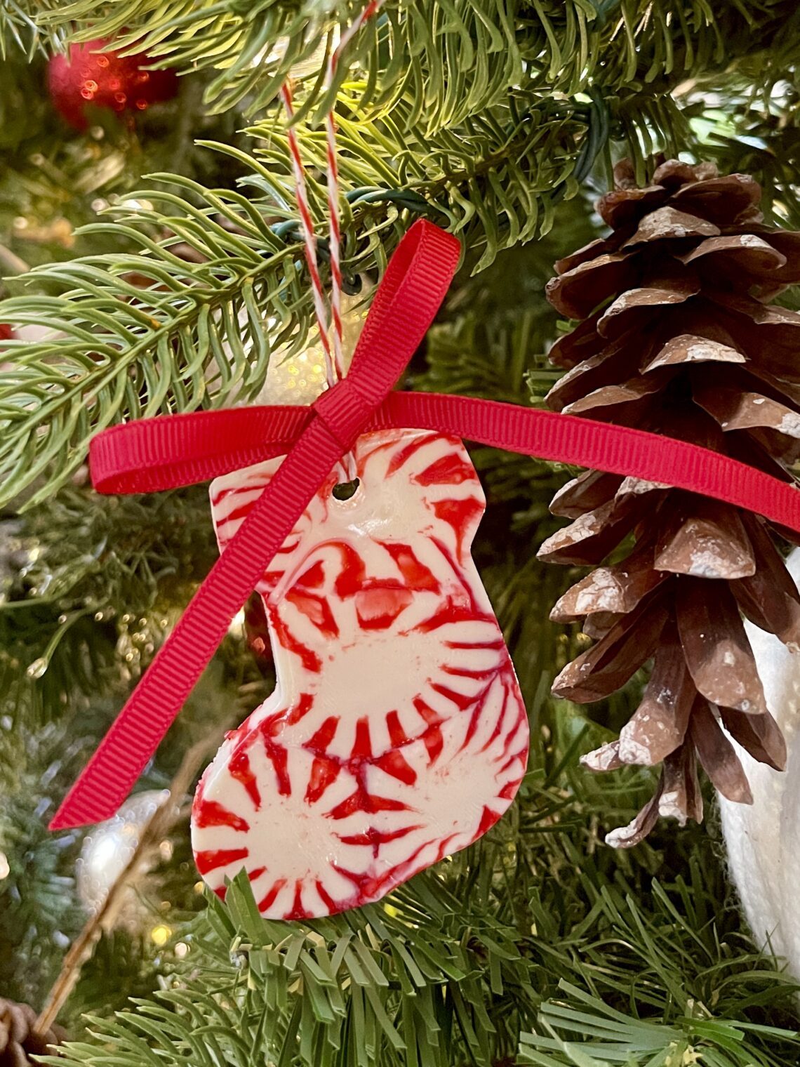 Visual Idea — Close-Up Take — Handmade Christmas Ornaments