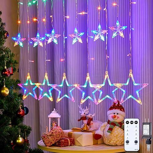 Window Visual Idea — Christmas Fairy Lights Window