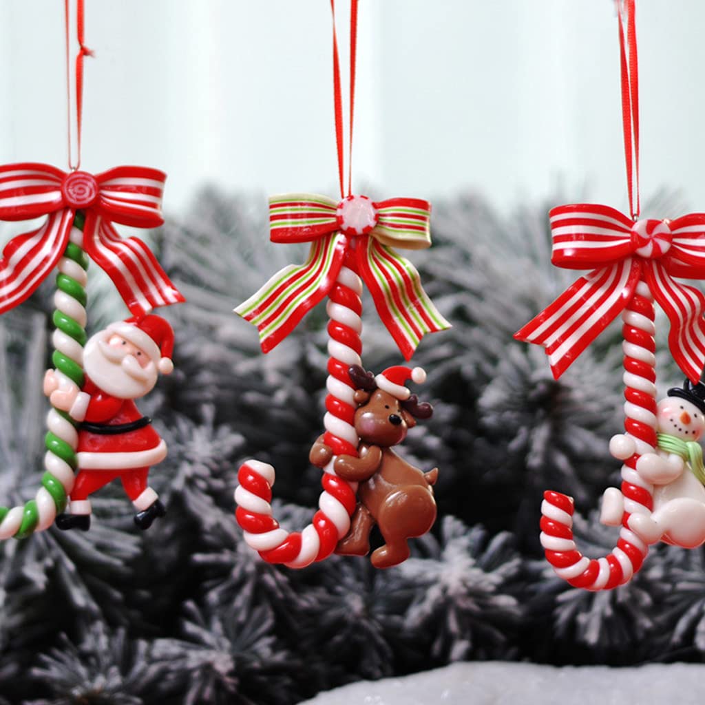 Charming Candy Cane Christmas Tree Ornaments — Candy Cane Christmas Decor
