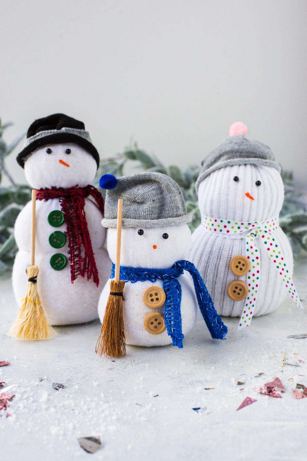 Whimsical Sock Snowmen Crafts for a Playful Touch Whimsical Sock Snowmen Crafts for a Playful Touch — Christmas Crafts for Adults