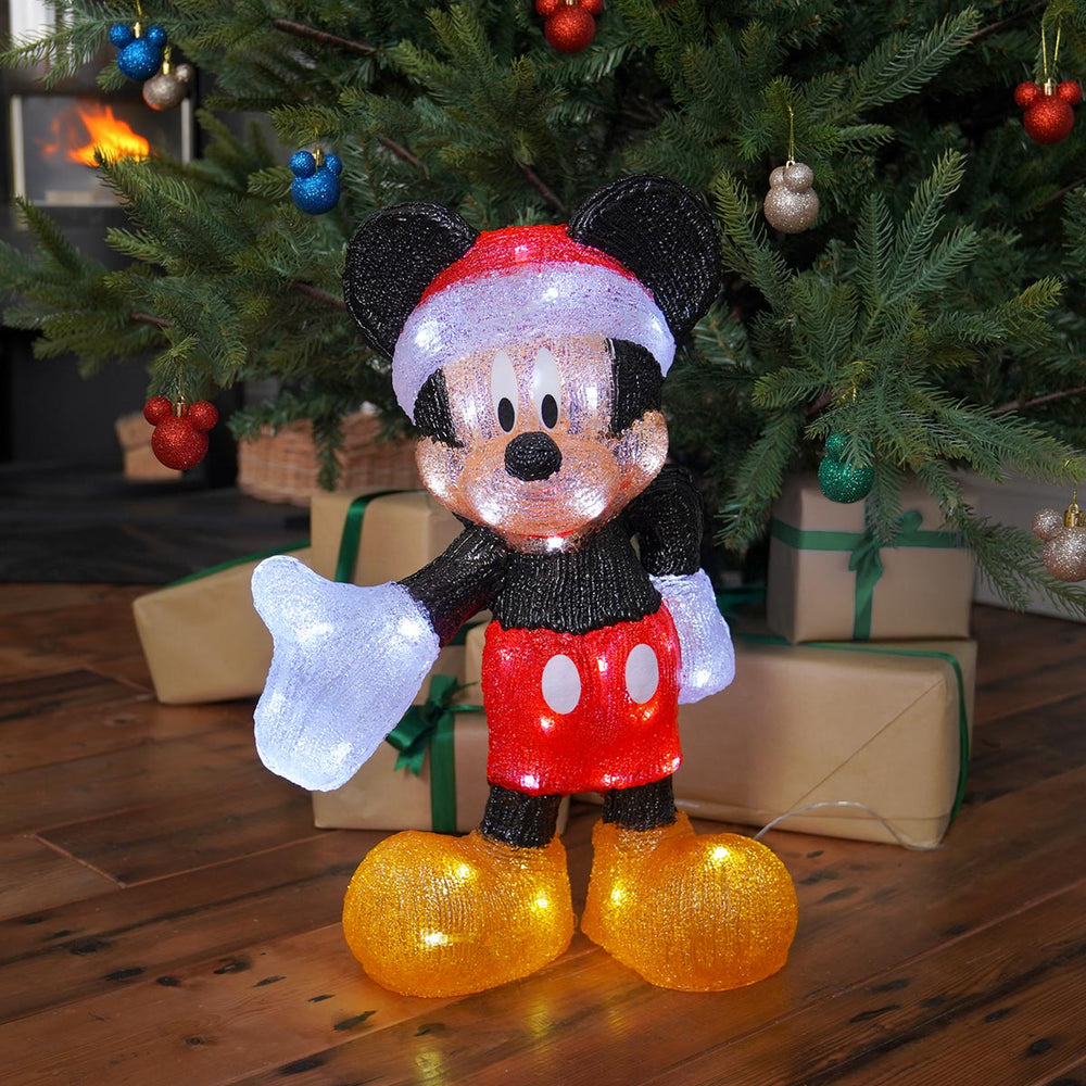 Illuminated Mickey Mouse Figure and Gifts Illuminated Mickey Mouse Figure and Gifts — Disney Christmas Tree