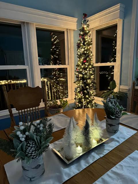 Visual Idea — Winter-Themed Christmas Trees Visual Idea — Winter-Themed Christmas Trees — Winter Wonderland Christmas Tree