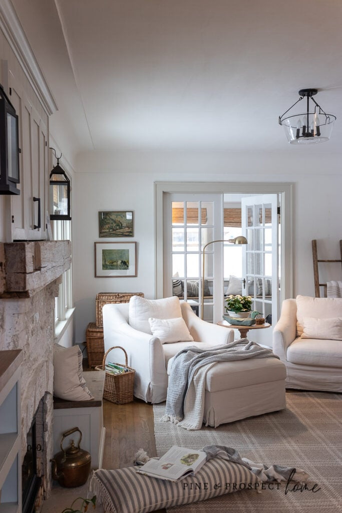 Cozy Hygge Attic Room with Exposed Brick and Wood — Hygge Home Decor