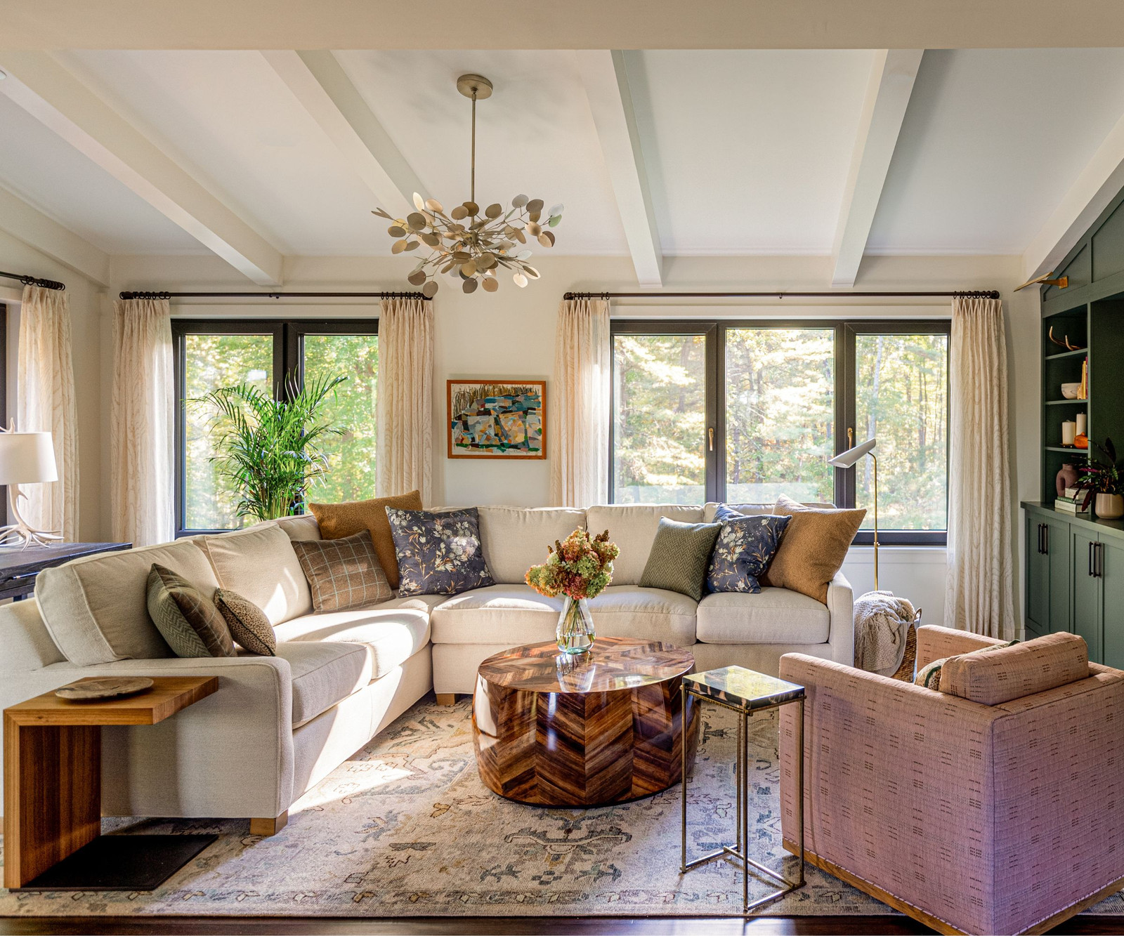Bright and Airy Hygge Living Room with Abundant Natural Light — Hygge Home Decor