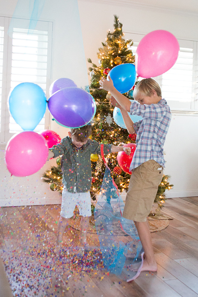 Indoor Visual Idea Indoor Visual Idea — New Years Eve Party for Kids